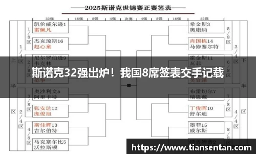 斯诺克32强出炉！我国8席签表交手记载